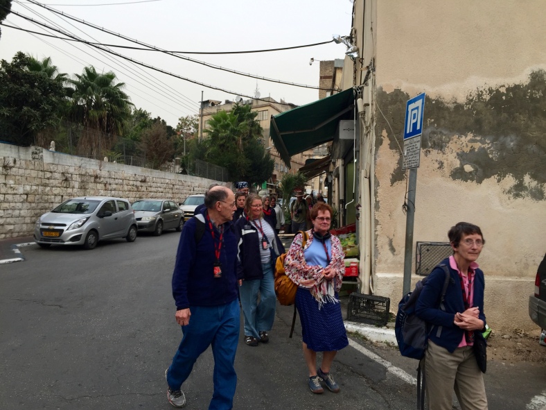 oh you know, just walking the streets in Nazareth